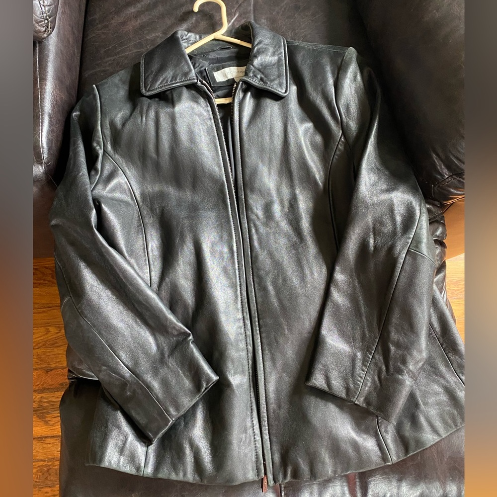 Liz Claiborne leather jacket.